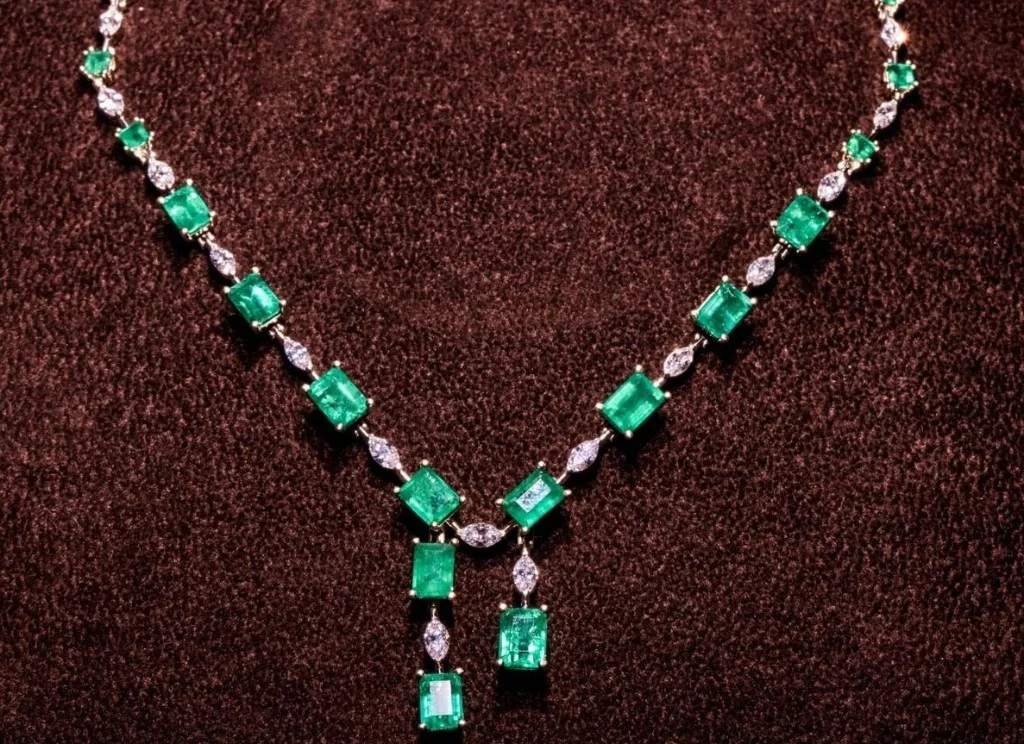 Изумрудное колье